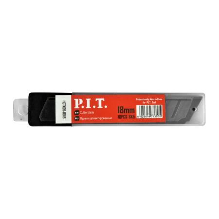 Лезвия сегментированные 18x100 мм 7 сегментов 10 шт в уп - HCTK05-B018 PIT