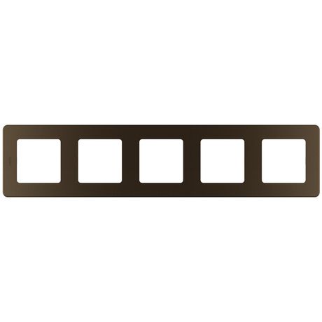 Рамка 5 постов Inspiria бронза | 673979 Legrand