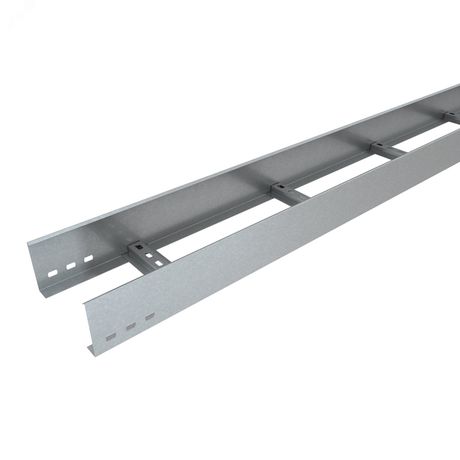 Лоток лестничный 100х300х1,2 L2000 мм HD - LL100-300-1.2-2000 КМ-Профиль LO16365