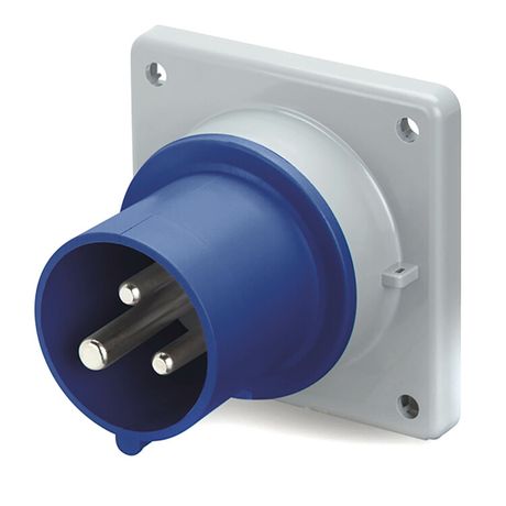 Вилка скрытой установки IP44 32A 2P+E 230В | DIS2433293 DKC ДКС