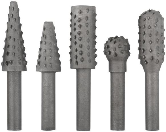 Шарошка стальная по дереву 5шт FIT 36455 РОС