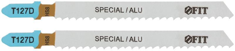 Полотно пометаллу полимерным и эпоксиднымматериалам HSS фрезерованн. зубья 100/74/3мм (T127D) (уп.2шт) FIT 40976 РОС