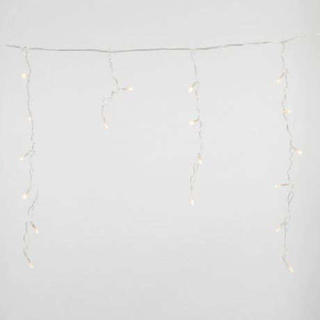 Бахрома светодиодная 2м 48 светодиодов Теплый белый свет Провод прозрачный ULD-B2005-048/DTA WARM WHITE IP20 ТМ Uniel - UL-00010872