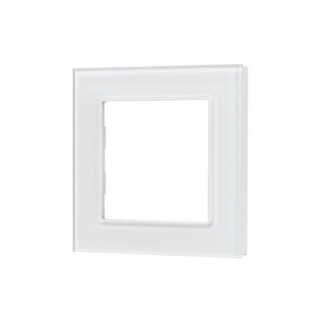 Рамка стеклянная FRM-GLARE-GS-1-WH Arlight 043786