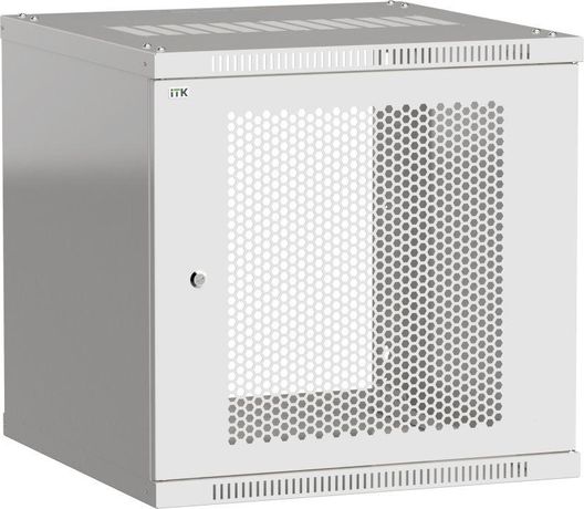Шкаф LINEA WE 12U 600х600мм дверь перфорированная сер. ITK LWE3-12U66-PF IEK