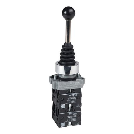 Джойстик OptiSignal D22 C4-J4-240 метал. 4 положения 4НО без фиксации КЭАЗ 380097 КЭАЗ арт. 380097