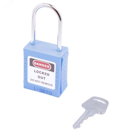 Замок безопасности навесной BD-G73S Blue A - 11009 ПТК