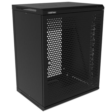 Шкаф телекоммуникационный настенный ТВС-15U-600-450-ПР-9005 SUPRLAN 05-2155-B Net.on