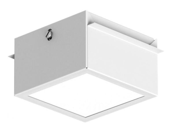 Светильник светодиодный встраиваемый в Грильято 100х100 мм TLGD01 OL ECP IP54 105х94х53мм 8Вт 4000K 530Лм опал | 21781 TechnoLux