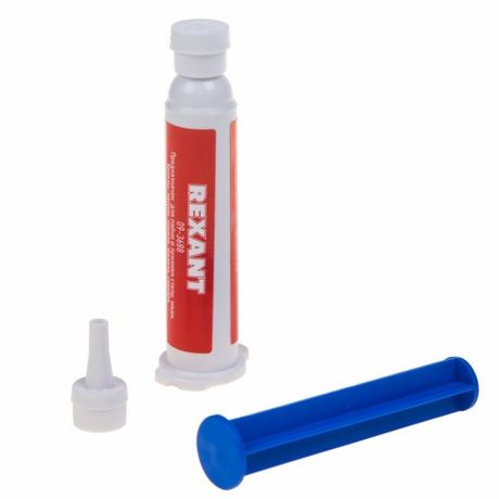 ПАЯЛЬНАЯ КИСЛОТА 12 мл (техно-шприц) | 09-3688 REXANT Флюс-гель для пайки MEET