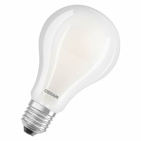 Лампа светодиодная филаментная PARATHOM CL A GL FR 200 non-dim 24W/827 24Вт 2700К тепл. бел. E27 3452лм угол пучка 320град. 220-240В (замена 200Вт) матов. стекло OSRAM 4058075619111