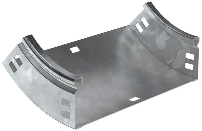 Поворот плавн. 45град тип В10 ESCA 80х300мм HDZ | CPV51-0-45-080-300-HDZ IEK