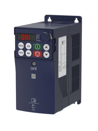 Преобразователь частоты FC-230 1Ф 220В 0,4кВт 2,5А встроенный тормозной модуль - FC-230-21-0040T IEK