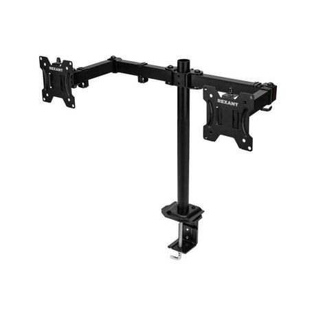 Кронштейн для двух мониторов 13"-32", одно колено настольный, серия офис REXANT | 38-0356 MEET