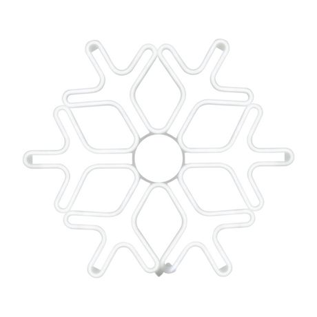 Фигура светодиодная "Снежинка" 60х60см LED син. 42Вт IP65 гибкий неон Neon-Night 501-343