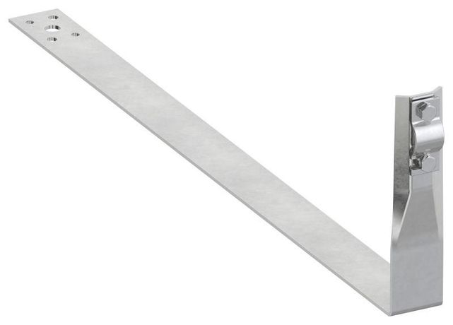 Держатель проводника круглого 6-10мм черепичная кровля L=430мм нержавеющая сталь IEK - ZDP80-20-5-16-430