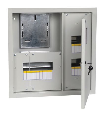 Корпус металлический ЩУРв-1/15зо-1 36 УХЛ3 (ВхШхГ) 490x490x145мм IP31 | MKM24-V-15-31-ZO IEK