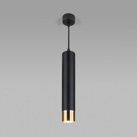 Подвес потолочный DLN107 GU10 черный/золото 0*40Вт Eurosvet | a047734 Elektrostandard