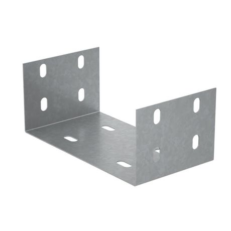 Соединительная пластина П-образная для лотка 80х300 мм "ПЛЮС" INOX304 | SPplus80-300 КМ - профиль КМ-Профиль PL4796