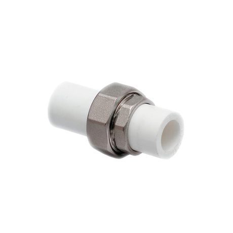 Соединение разъемное в сборе PPR наружн./наружн. присоед. 32 бел. RTP 10731