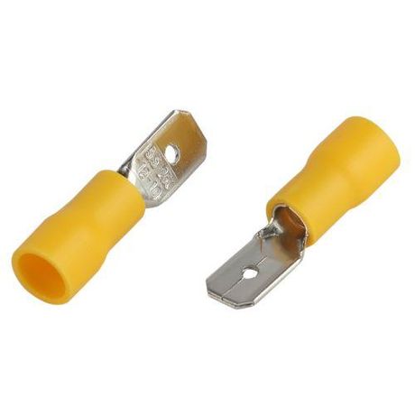 Разъем плоский ЭРА NO-225-131 РпИп 5-6-0.8 изолированный «вилка» (упаковка 50 штук) | Б0063374