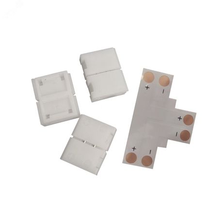 Набор коннекторов для светодиодной LED ленты 5050 10 мм Т-образный коннектор IP20 Basic Gauss - BT431