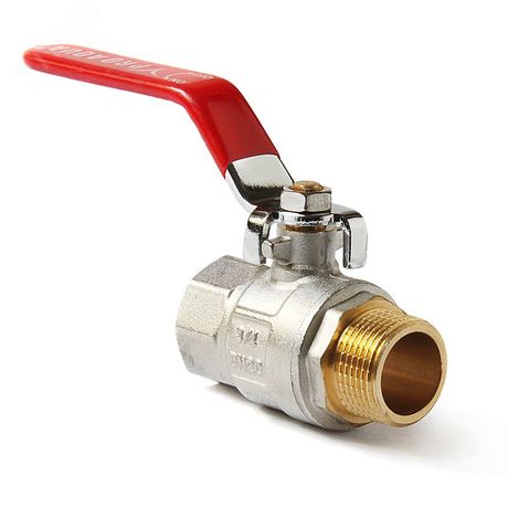 Кран шаровой полнопроходной, ручка-рычаг, Н-В 1/2 - FWL53-M15-F15s PRO AQUA