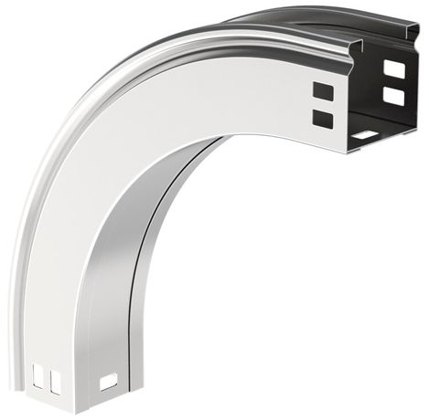 Поворот плавн. 90град тип В20 ESCA 50х150мм | CPV41-0-90-050-150 IEK