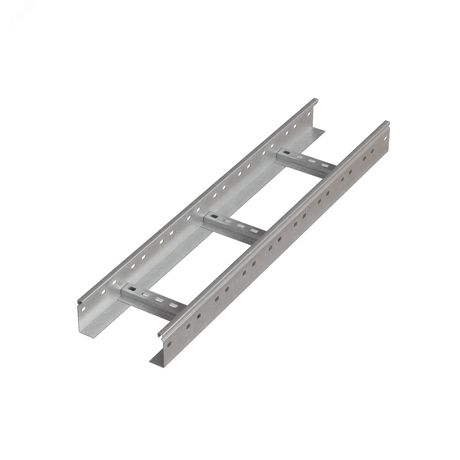 Лоток лестничный 80х100х1,2 L2000 мм INOX304 N - LL80-100-1.2-2000 КМ-Профиль LO35202