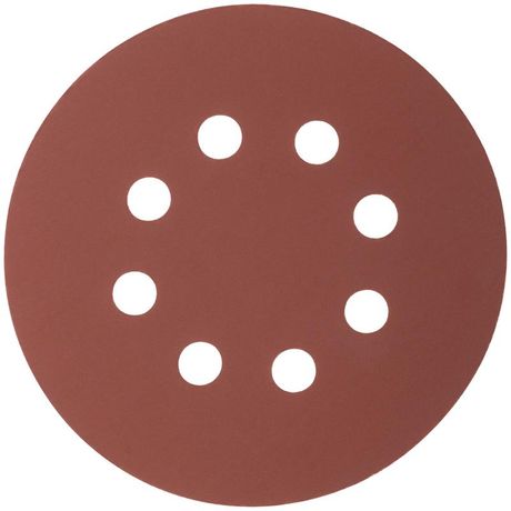 Круги абразивные шлифовальные перфорированные на ворсовой основе под липучку (Р1000, 125 мм, 5шт), CUTOP Profi - 85-629 РОС