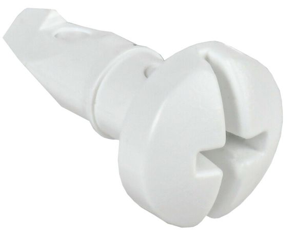 Винт фальш-панели фиксирующий белый TITAN 5 IEK - TI5-00D-VT-9016