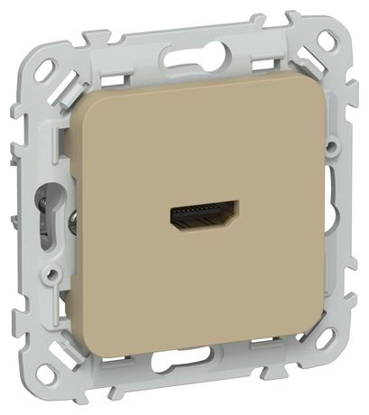 Розетка HDMI СП FLITE РШДМА-ФлХ механизм хаки IEK FI-H10-K59 IEK (ИЭК) арт. FI-H10-K59