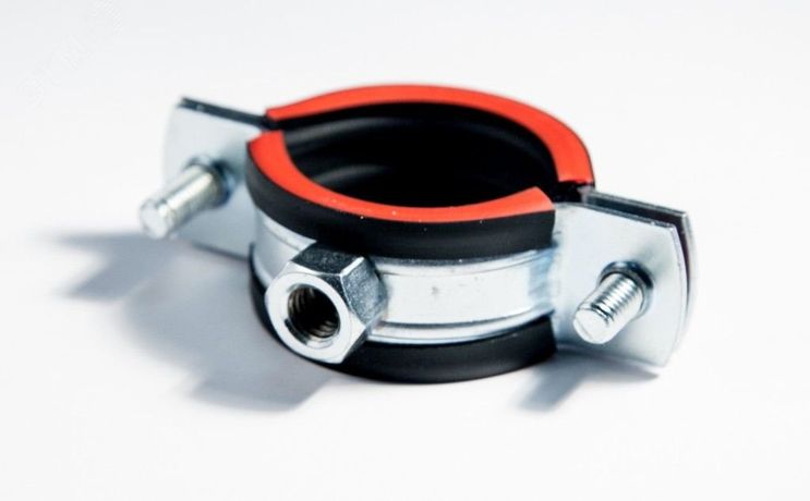 Хомут трубный DGR с гайкой 7 198-202мм М10 - MPN-RC198-202М10DGR51 Мир хомутов
