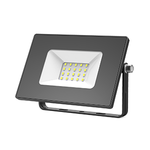 Прожектор светодиодный ДО 20 Вт 1795 лм 4000К AC 220В Черный IP65 105х118х29мм Elementary G2 Gauss - 613100220