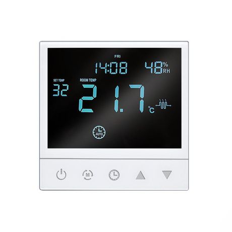 Термостат электронный 16А для теплого пола с датчиком +5-+40град.C в сборе бел. UNIVersal A0065 Союз