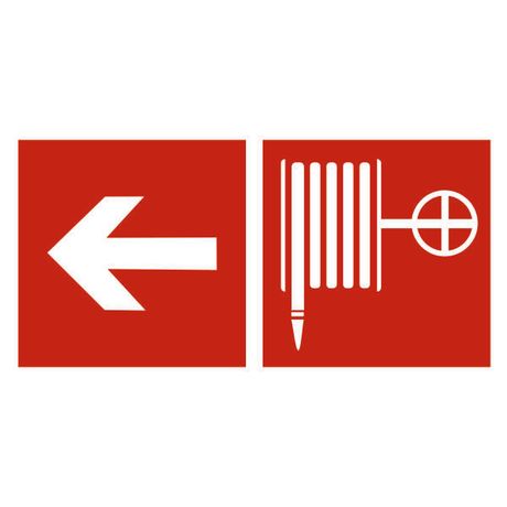 Пластина Указатель движения к пожарному крану налево PP-40205.F30 - a18428 BS