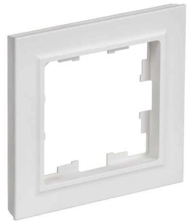 Рамка 1-м BRITE РУ-1-БрАБ арктич. бел. IEK BR-M12-K91