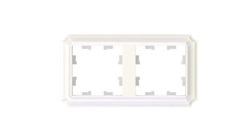 Рамка 2-м AtlasDesign Antique универс. жемчуж. SE ATN100402 APC