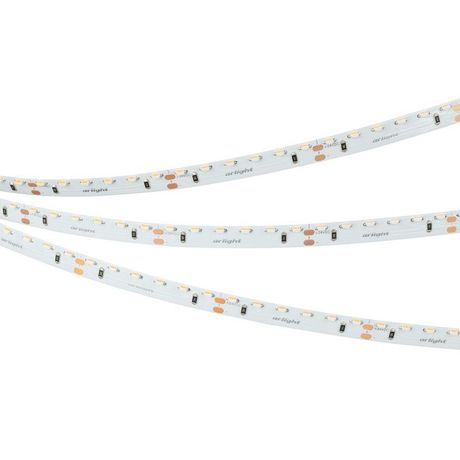 Светодиодная лента RS-S120-8mm 24V Warm2700 (9.6 W/m, IP20, 3014, 5m) (Arlight, боковое свечение) | 039430 Arlight
