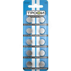 Элемент питания Трофи G13 (357) LR1154, LR44 | C0034935 ЭРА