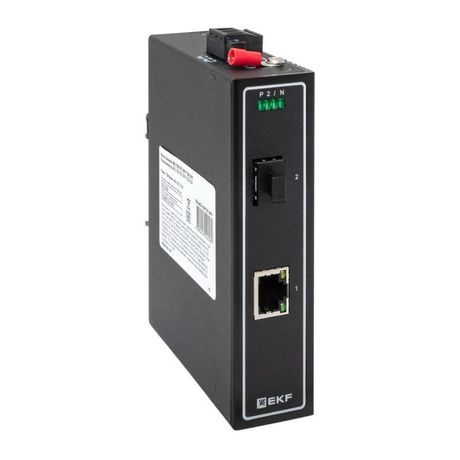 Медиаконвертер 10/100/1000Base-TX в 1000Base-X SFP TSX |TSX-MC-1GX1GT-SFP|EKF
