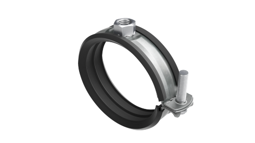 Хомут быстрой фиксации с изоляцией гайкой М8 для труб d 3/8" | BHL21038 DKC ДКС