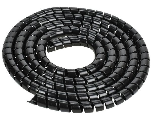 Спираль монтажная СП-16 черная (2м/упак) | USWB1-16-02-K02 IEK