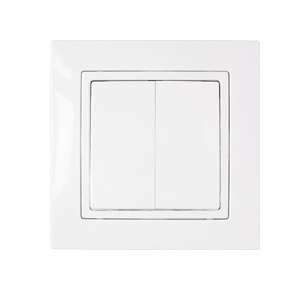 Переключатель проходной 2-кл. СП 10А бел. Bylectrica C(6+6)10-870