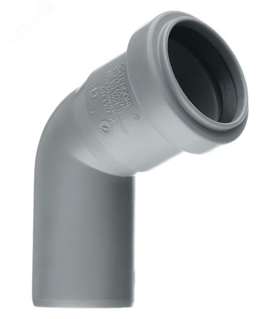 Отвод канализационный 40 х 67 град. - 111130 Ostendorf