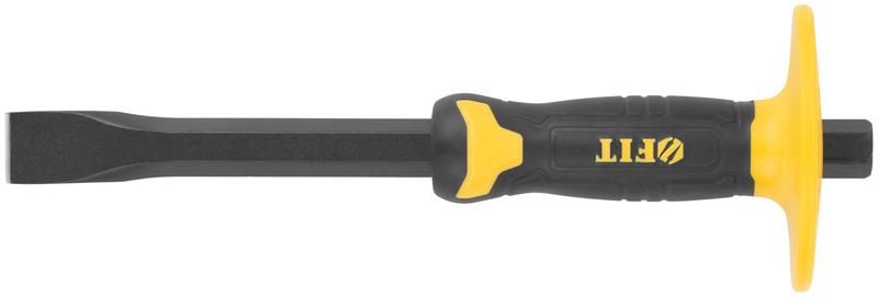 Зубило с пластиковым прорезиненным протектором 300х18х25мм профи FIT 46790 РОС