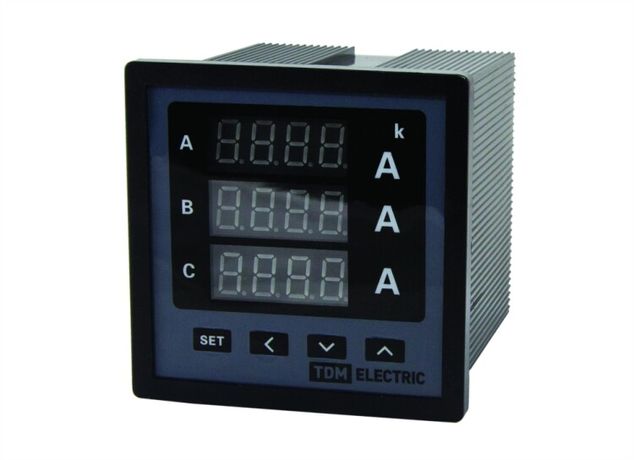 Цифровой амперметр ЦП-А72х3 0-50кА-0,5 (трехфазный акционный старая поверка) | SQ1102-0502 TDM