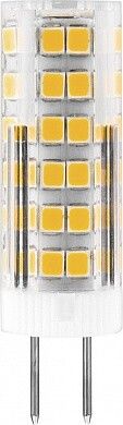 Лампа светодиодная LB-433 (7W) 230V G4 2700K 16x50mm | 25863 FERON