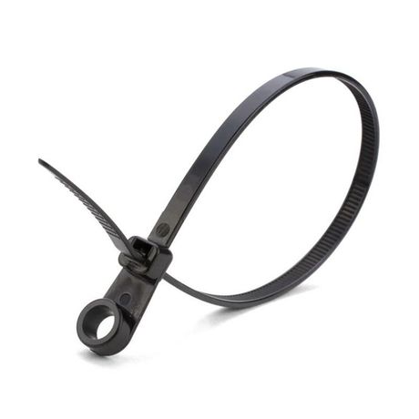 Стяжка нейлоновая КСО 5х220 (черн) (100шт) - 80534 КВТ