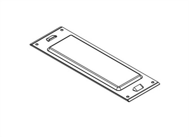 Пластина защитная основание 50мм пластиковая IP44 - 30572 ДКС